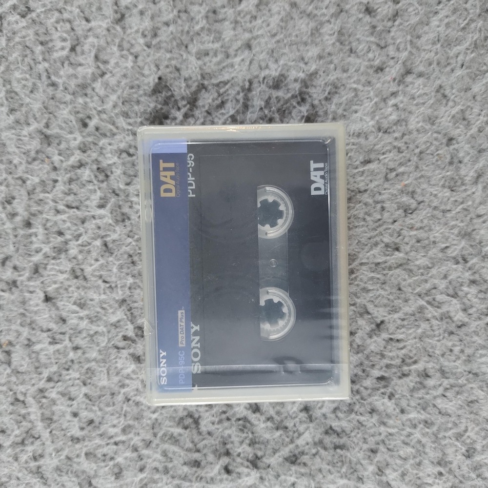 Sony DAT PDP-95C Pro DAT Plus Digital Audio Tape 95min Made in Japan New Sealed